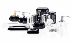 DW KR SSP Дозатор для жидкого мыла 12x13x9 см, Антрацит/Золото матовое мини 3 4