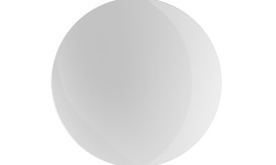 AQUEDUTO RALO Донный клапан керамический Push-Open, белый глянцевый мини 3 2