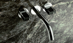 FANTINI VENEZIA Ручка, муранское стекло, Хром-Черный мини 3 3