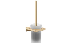 HANSGROHE AddStoris Ершик туалетный настенный, матовое стекло/шлиф.бронза мини 1