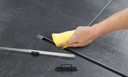 VIEGA Advantix Vario Set Душевой лоток (пластик) 300-1200 мм, дизайн вставка в комплекте, хром мини 3 7