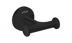 AXOR Universal Accessories Крючок двойной, матовый черный мини 1