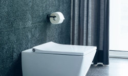 DURAVIT Viu Унитаз подвесной Rimless, 370x570 мм, белый мини 3 2