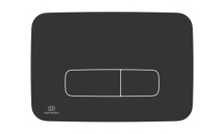 IS OLEAS M3 Механическая панель смыва, двойной смыв, Black мини 1