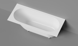 LOFO KIT Ванна встраиваемая 1688х742 мм, Solid Surface, белый матовый мини 3 7