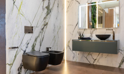 NOKEN LOUNGE Биде подвесное с креплениями, чёрный мини 3 4