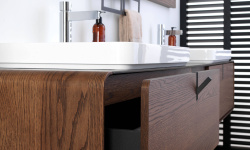 GAMADECOR CICLO BPS-1C Тумба под раковину, 100x36x48 см, для столешницы 90 см, Wood мини 3 5