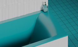 Salini CASCATA KIT Ванна встраиваемая 1500x700x593/610 мм, S-Stone, RAL матовый мини 3 2