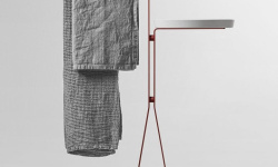 ANTL Стойка-держатель полотенец, H80x24x55 см, Carrara satinato/goffrato мини 3 5