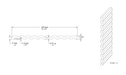 ORAC 3D ПАНЕЛЬ 249х13х2000 мини 3 2