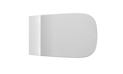 ALICE WUNDER Комплект: Унитаз подвесной aliflush, 53x31 см, с сиденьем SC, крепежом, белый глянцевый мини 3 7