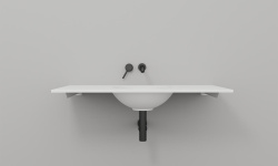 Salini Costa Столешница 1000х500х15 мм, S-Stone-белый матовый мини 3 3