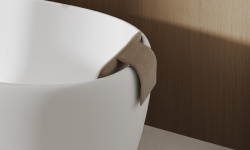 Salini Подушка для ванны, 495x355x70 мм, Cappuccino мини 3 5