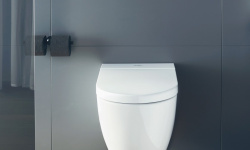 DURAVIT DuraSystem® Клавиша смыва A2 бесконтактная, для унитаза, стекло белое мини 3 2