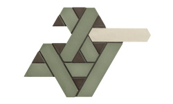 MUTINA WEAVING TRIO G SAN JIAO 42.9х30.3 мини 1