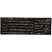 керамическая плитка MUTINA CHAMOTTE QUADRA NERO 7.2х21.3x1.07