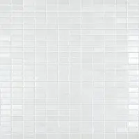 мозаика VIDREPUR BIJOU SATIN WHITE (2.5х1.2) 31.5х31.5
