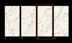 PORCELANOSA XLIGHT CALACATTA GOLD 03 SILK 120х270 G-2704 мини 3 6