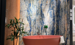 Salini PAOLA 172 Ванна свободностоящая с системой перелива 1720 x 825 x 622 мм, S-Stone- RAL матовый мини 3 5