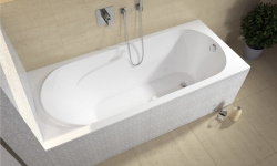 RIHO FUTURE Ванна акриловая прямоугольная, 190х90 см, 290 л, белый мини 3 3