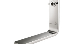 NOKEN LOUNGE Однорычажный настенный смеситель для раковины, каскадный излив, без ДК, 5,1 л/мин, хром мини 1