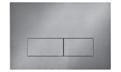 TECESpring S Панель смыва с двумя прямоугольными клавишами, Нержавеющая сталь, сатин мини 1