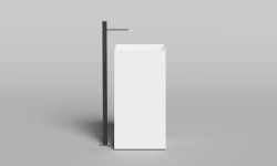 Salini ARMONIA SQUARE 01 Раковина напольная 450х450х900 мм, S-Stone-белый матовый мини 1