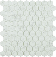 VIDREPUR MARBLES CARRARA GREY MT HEX (3.5х3.5) 31.7х30.7