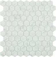 мозаика VIDREPUR MARBLES CARRARA GREY MT HEX (3.5х3.5) 31.7х30.7