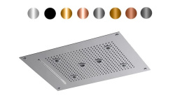 NOKEN SEASONS Потолочный душ встроенный 520х380 мм, pvd colors. Спецзаказ мини 1