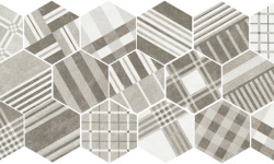 EQUIPE HEXATILE CEMENT GEO GREY 17.5х20 EQ-10D мини 1