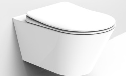 LOGAN L3W AVVA Унитаз подвесной Rimless 530x335 мм, белый мини 1