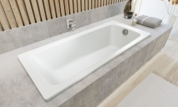 KLD CAYONO Mod 749 Ванна стальная 170x70x41 см, белый мини 3 3