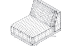 GAMADECOR M Диваный модуль S2 82х108 см. Спецзаказ. мини 3 2