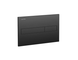 LAUFEN AW1 Смывная клавиша, двойной смыв, Черный матовый