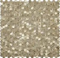 мозаика L'Antic Colonial LANTIC GRAVITY ALUMINIUM 3D HEXAGON GOLD 30.7x30.1x0.6 G-150