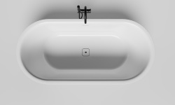 Salini PERLA Ванна свободностоящая 1700х800x605 мм, S-Stone- RAL матовый мини 3 3