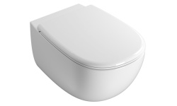 GLOBO DAILY Унитаз подвесной безободковый 53х35 см, белый мини 1