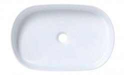 ALLEN BRAU FANTASY Раковина Oval керамическая накладная, без отв., 550х360 мм, белая мини 3 4