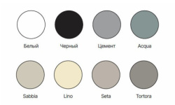 CATALANO Донный клапан для раковины не запираемый с керамической крышкой, белый глянцевый мини 3 3