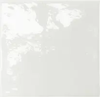 керамическая плитка HARMONY DRIP WHITE PLAIN 13.2х13.2 Q-76