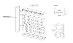 MUTINA BRAC ARGILLA 13х22 мини 3 4
