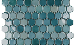 VIDREPUR LUX GREEN HEX (3.5х3.5) 31.7х30.7 мини 1