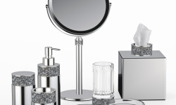 DW ROCKS KB Салфетница, 15.6x13x13 см, хром мини 3 3