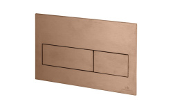 NOKEN TONO Клавиша для двойного смыва, браш. медь мини 1