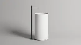 Salini ARMONIA 01 Раковина напольная 450х450хH850/900 мм, S-Sense - белый глянцевый