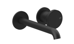 GESSI ORIGINI Внешние части смесителя для раковины из стены, вынос 171-201 мм, БЕЗ ДК, Black XL мини 1