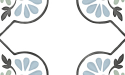 HARMONY TANGER BLUE PETALS 12.3х12.3 Q-39 мини 3 3