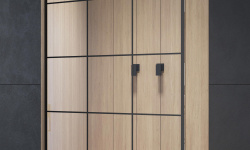 RADAWAY Modo New Black II Factory 120 Душевое ограждение 1185-1195хH2000 мм, черный/Factory мини 3 3