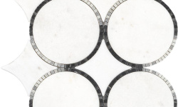 LANTIC TEMPO CIRCLE WHITE 29.9х29.9 G-146 мини 1